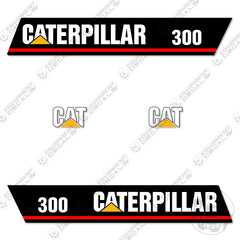 Fits Caterpillar 300 Forklift Decal Kit