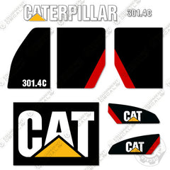 Fits Caterpillar 301.4C Decal Kit Mini Excavator