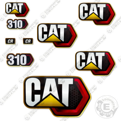 Fits Caterpillar 310 CR Next Gen Decal Kit Mini Excavator