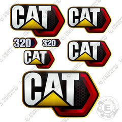Fits Caterpillar 320 Decal Kit Excavator (Next Gen)