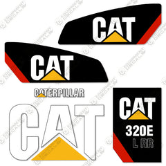 Fits Caterpillar 320E LRR Decal Kit Excavator