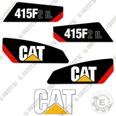Fits Caterpillar 415F2 IL Decal Kit Backhoe Loader
