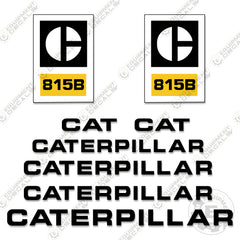 Fits Caterpillar 815B Decal Kit Dozer
