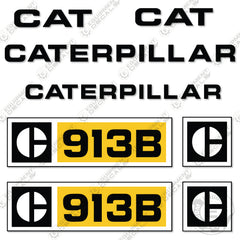 Fits Caterpillar 913B Decal Kit Dozer