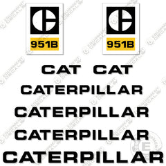 Fits Caterpillar 951B Decal Kit Dozer