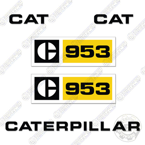 Fits Caterpillar 953 Decal Kit Dozer