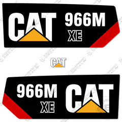 Fits Caterpillar 966M XE Decal Kit Wheel Loader (52" Side Decals)