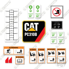 Fits Caterpillar PC310B Decal Kit Cold Planar