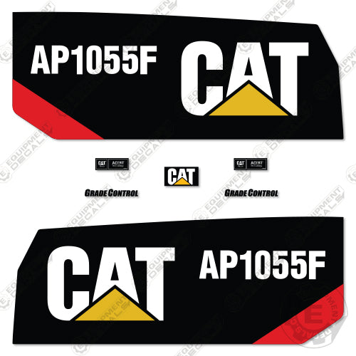 Fits Caterpillar AP1055F Decal Kit Paver