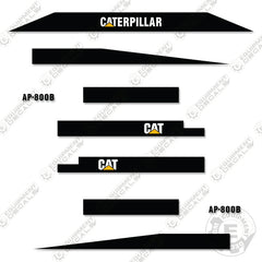 Fits Caterpillar AP 800 B Decal Kit Asphalt Paver Decals