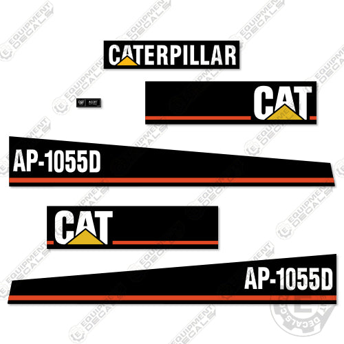 Fits Caterpillar AP1055D Decal Kit Paver (2002 - 2009)