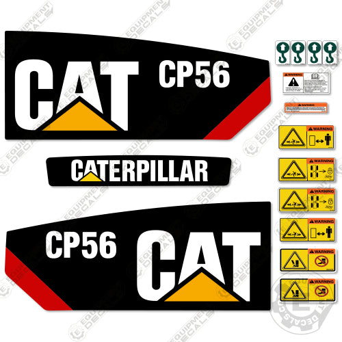 Fits Caterpillar CP56 Decal Kit Roller