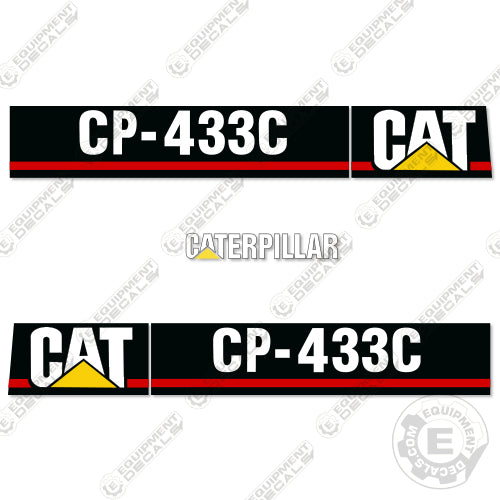 Fits CP 433 C Vibratory Smooth Drum Roller Decals