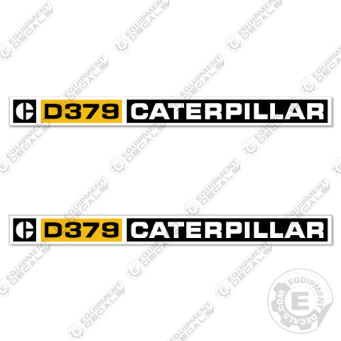 Fits Caterpillar D379 Decal Kit Diesel Engine