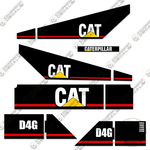 Fits Caterpillar D4G Decal Kit Dozer