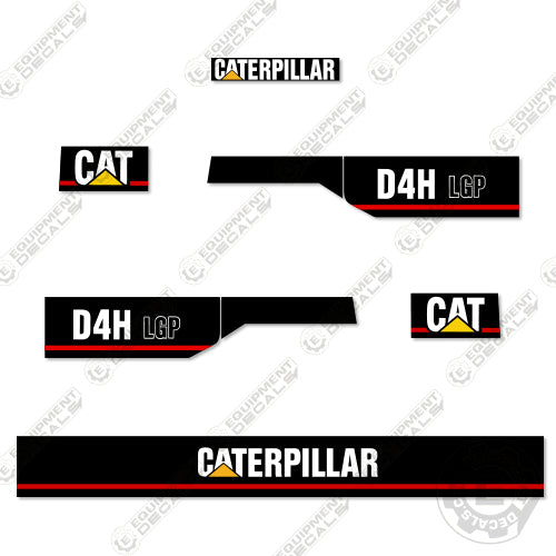 Fits Caterpillar D4H LGP Decal Kit Series 1 Dozer