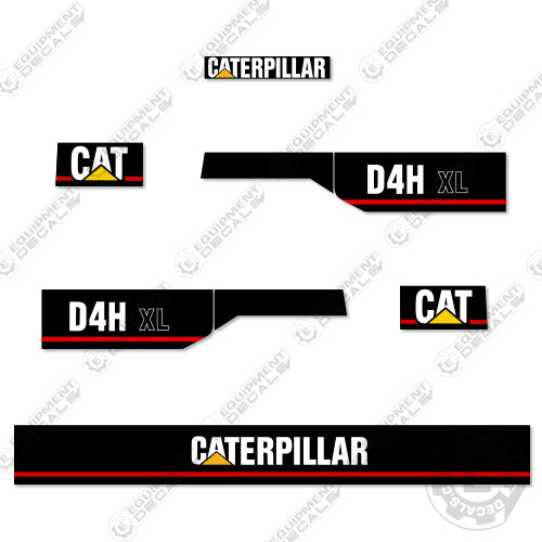 Fits Caterpillar D4H XL Decal Kit Series 1 Dozer
