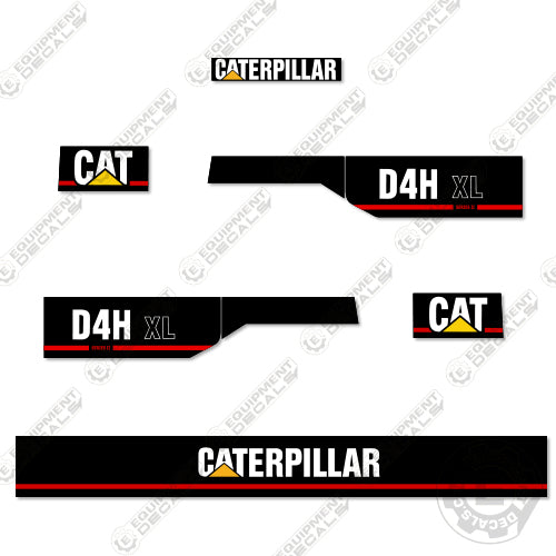 Fits Caterpillar D4H XL Decal Kit Series 2 Dozer