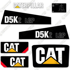 Fits Caterpillar D5K2 LGP Dozer Decal Kit (Style 2)