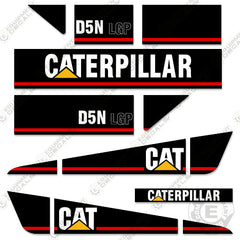 Fits Caterpillar D5N LGP Dozer Decal Kit