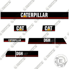 Fits Caterpillar D6H LGP Decal Kit Series 2 Dozer