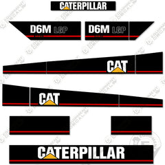 Fits Caterpillar D6M LGP Decal Kit Dozer (Series II)