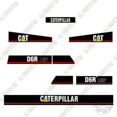 Fits Caterpillar D6R LGP Decal Kit Equipment Decals Dozer