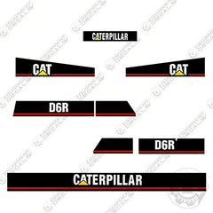 Fits Caterpillar D6R Decal Kit Dozer