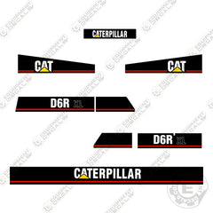 Fits Caterpillar D6R XL Series 1 Decal Kit Equipment Decals Dozer