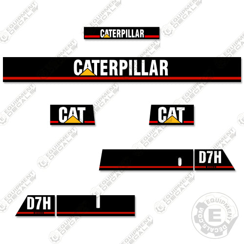 Fits Caterpillar D7H Dozer Decal Kit Series 2