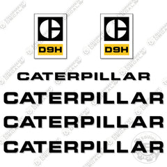 Fits Caterpillar D9H Decal Kit Dozer