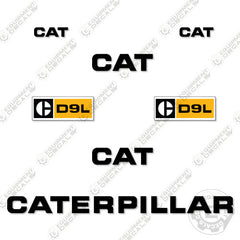 Fits Caterpillar D9L Decal Kit Dozer