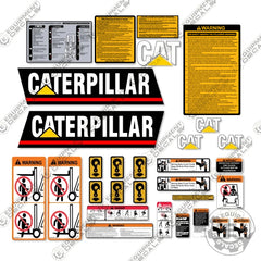 Fits Caterpillar GC55K Decal Kit Forklift Decal Kit