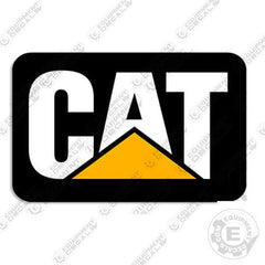 Fits Caterpillar Skid Steer Rear Door Decal