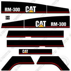 Fits Caterpillar RM 300 Decal Kit Rotary Mixer