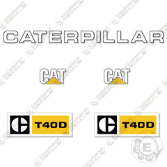 Fits Caterpillar T40D Decal Kit Forklift
