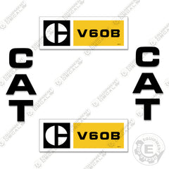 Fits Caterpillar V60B Decal Kit Forklift