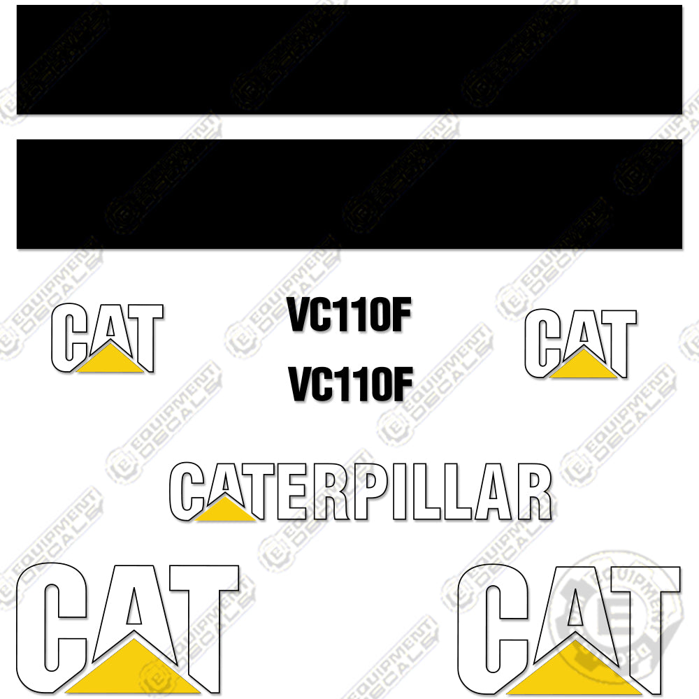 Fits Caterpillar VC110F Decal Kit Forklift