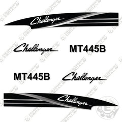 Fits Challenger MT445B Decal Kit Tractor (Silver Version)