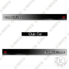 Fits Club Car Carryall 1 Decal Kit Golf Cart