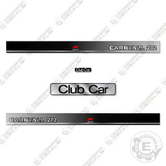 Fits Club Car Carryall 272 Decal Kit Golf Cart