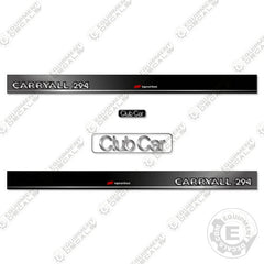 Fits Club Car Carryall 294 Decal Kit Golf Cart