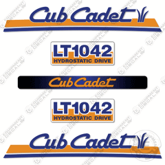 Fits Cub Cadet LT1042 Decal Kit Riding Mower