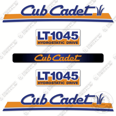 Fits Cub Cadet LT1045 Decal Kit Riding Mower