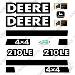 Fits John Deere 210 LE Loader Decal Kit