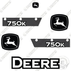 Fits Deere 750K Decal Kit Dozer (2015-2019)
