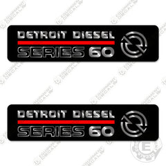 Fits Detroit Diesel 60 Series Decal Kit Engine