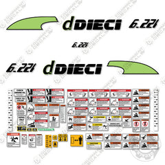 Fits Dieci 6.22l Decal Kit Telehandler