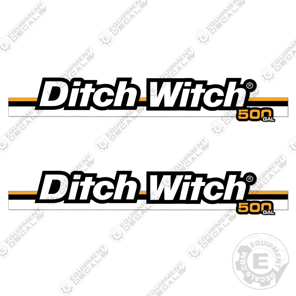 Fits Caterpillar CS 433 C - DitchWitch Tank Decals - Smith Co. Logos (Package)