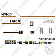 Fits Ditch Witch JT1720 Decal Kit Directional Drill